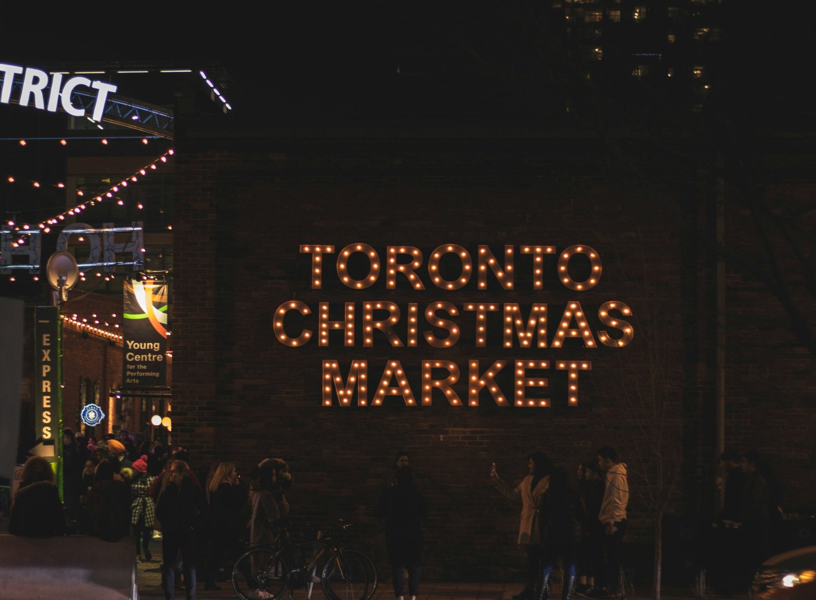 Toronto Christmas Market in winter, showing why December is a festive time to visit Toronto